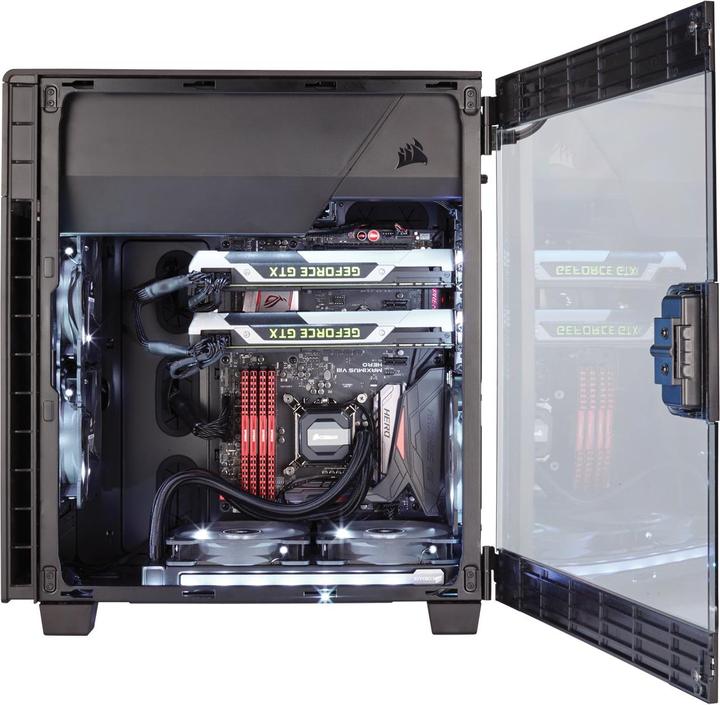Produktbild Corsair Carbide Clear 600C (ATX, mATX, Mini-ITX, E-ATX)