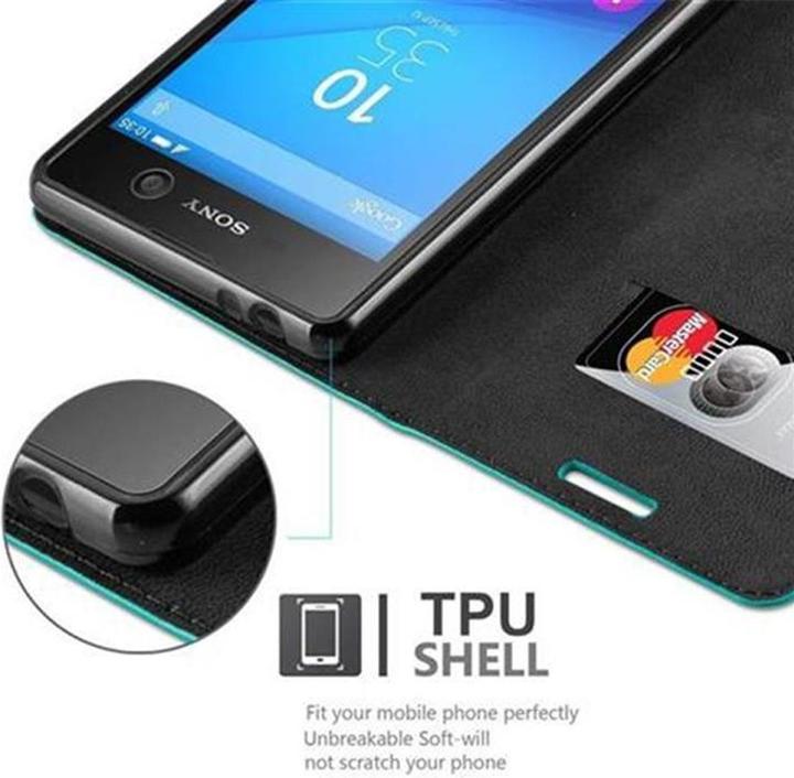 Productafbeelding Cadorabo Boek Onzichtbare Magneethoes (Xperia M5)