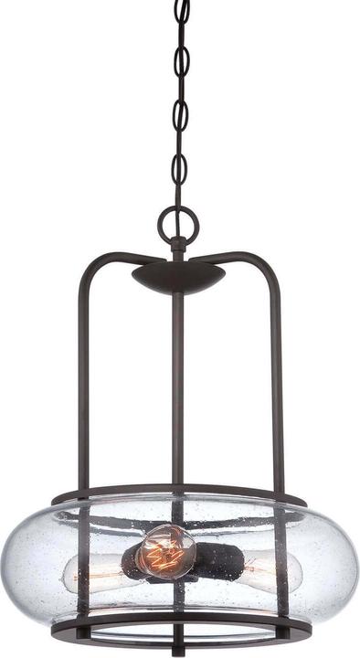 Actual product image Elstead Lighting Trilogy pendant light E27 triple old bronze (E27)