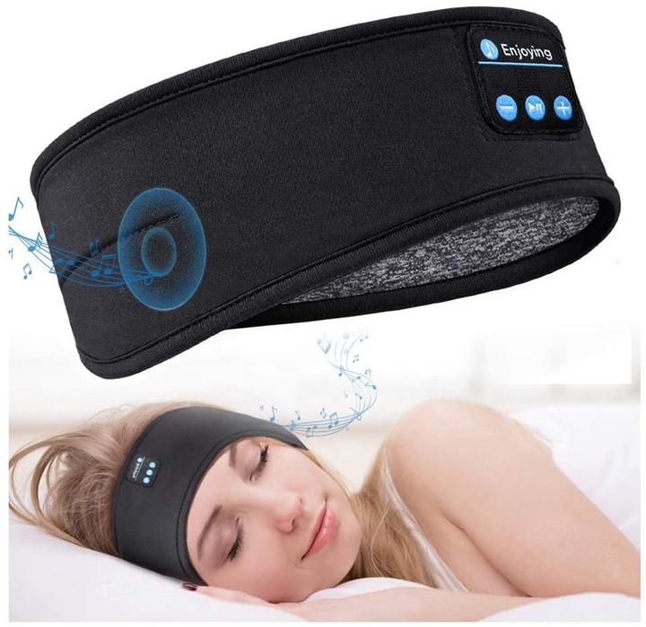 Actual product image PhoneLook Bluetooth sleep mask headband with integrated music speakers