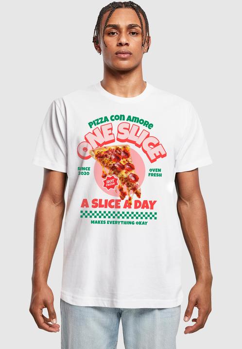 Produktbild Mister Tee MisterTee Pizza Amore Tee - 166583 (XS)