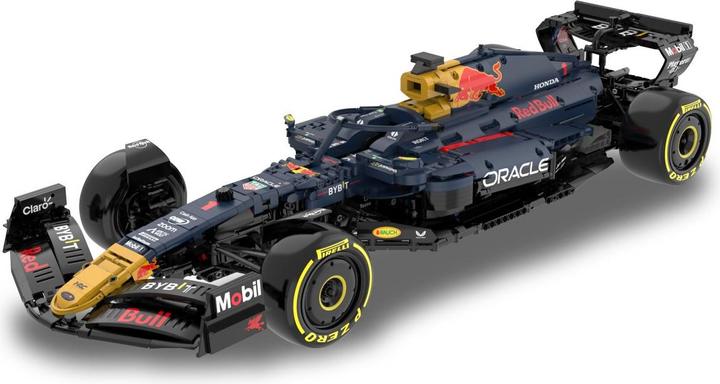 Actual product image Jamara Oracle Red Bull Racing RB19 1:8 dark blue bricks