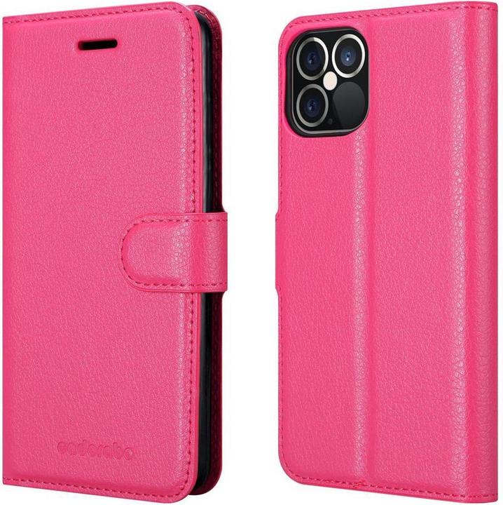 Actual product image Cadorabo Book with stand function cover (Apple iPhone 12 Pro Max)