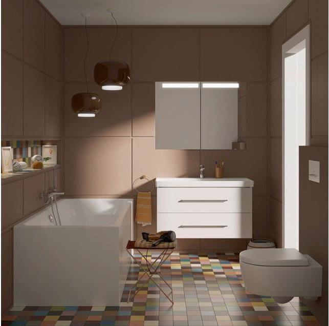 Image du produit Villeroy & Boch V&B baignoire encastrée AVENTO R-eck1700x750mm blanc (149 l, 170 cm, 75 cm)