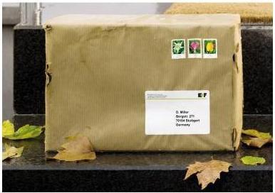 Actual product image HERMA Weatherproof shipping labels A4