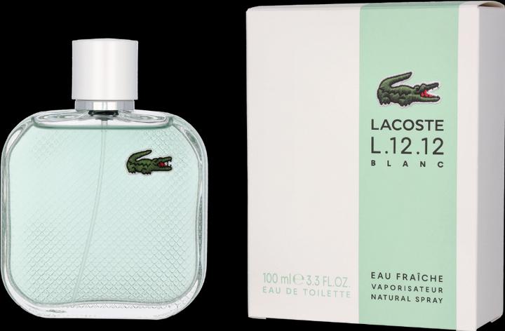 Immagine prodotto Lacoste L.12.12 Blanc Eau Fraiche EDT 100 ml (Eau de toilette, 100 ml)