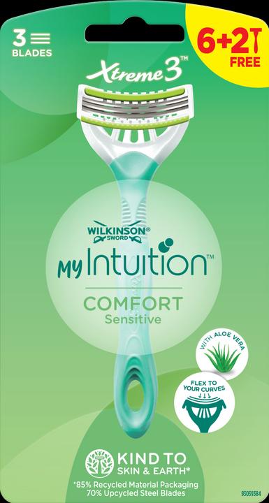 Wilkinson Xtreme 3 Comfort Sensitive Disposable Razor - Women