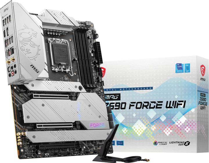 Image du produit MSI MPG Z690 Force Wifi (LGA 1700, Intel Z690 (DDR5), ATX)