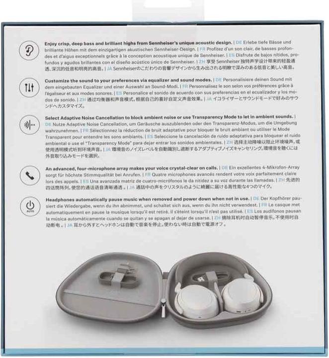Image du produit Sennheiser Momentum 4 Wireless (ANC, 60 h, Sans fil, Filaire)