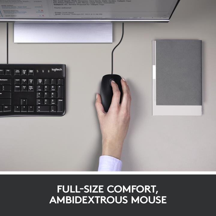 Produktbild Logitech Mk120 (CH, Kabelgebunden)