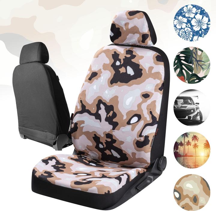 Immagine prodotto CarComfort Coprisedile auto mimetico, Coprisedile auto sedile singolo design mimetico