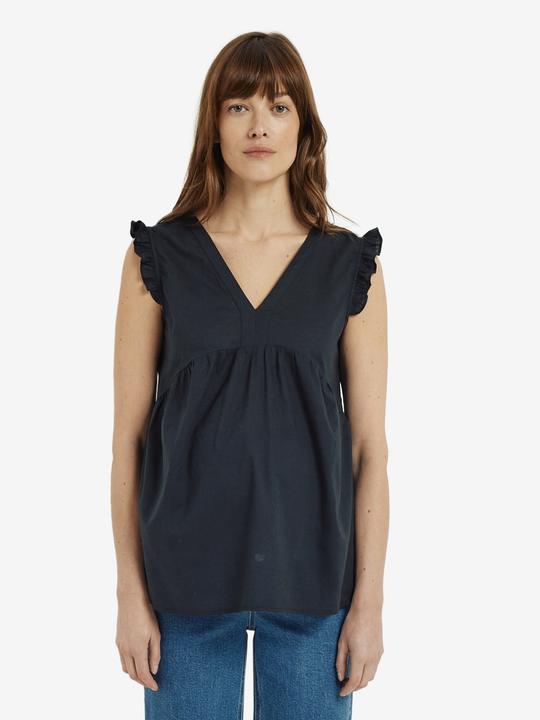 Produktbild Vertbaudet Ärmellose Umstandsbluse aus leichtem Voile (44)