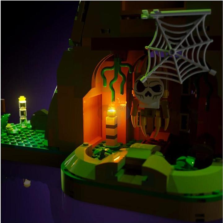 Actual product image Light my bricks LMB 2.0 LED Light Set for LEGO 77092 The Legend of Zelda - Deku Tree 2-in-1
