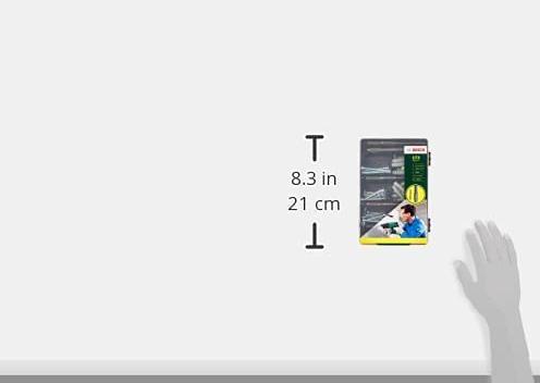 Productafbeelding Bosch Zubehör Bevestigingsset met SDS-Plus boren. 173-delig (5, 6, 7, 8 mm)