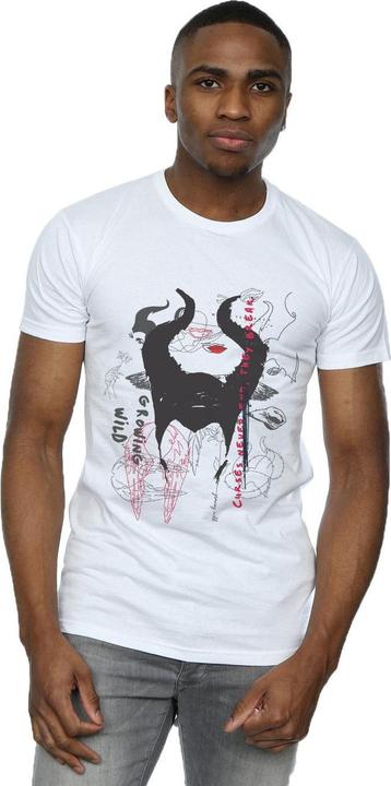 Image du produit Disney - T-shirt MALEFICENT MISTRESS OF EVIL GROWING WILD HORNS COLLAGE - Homme (M)