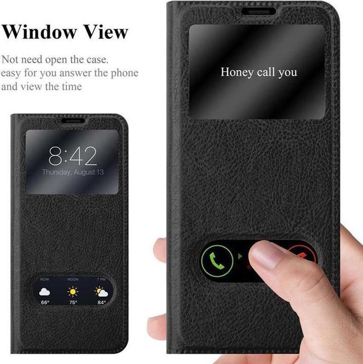 Produktbild Cadorabo Book mit View Doppelfenster Cover (Samsung Galaxy S9)