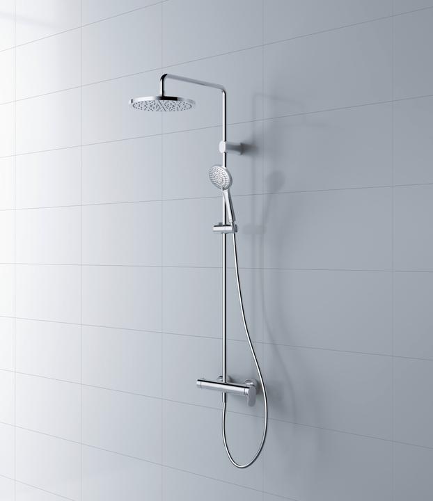 Actual product image Duravit Wave shower system