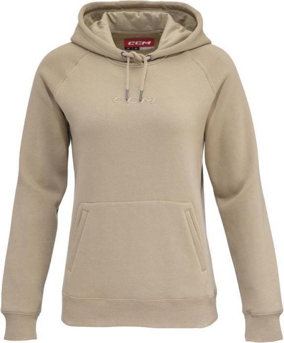 Produktbild CCM Core Damen Pullover Hoodie (L, kremno bela (ungebleicht)) (L)