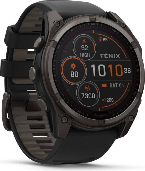 Immagine prodotto Garmin Fenix 8 Solar Sapphire Titanium (51 mm)