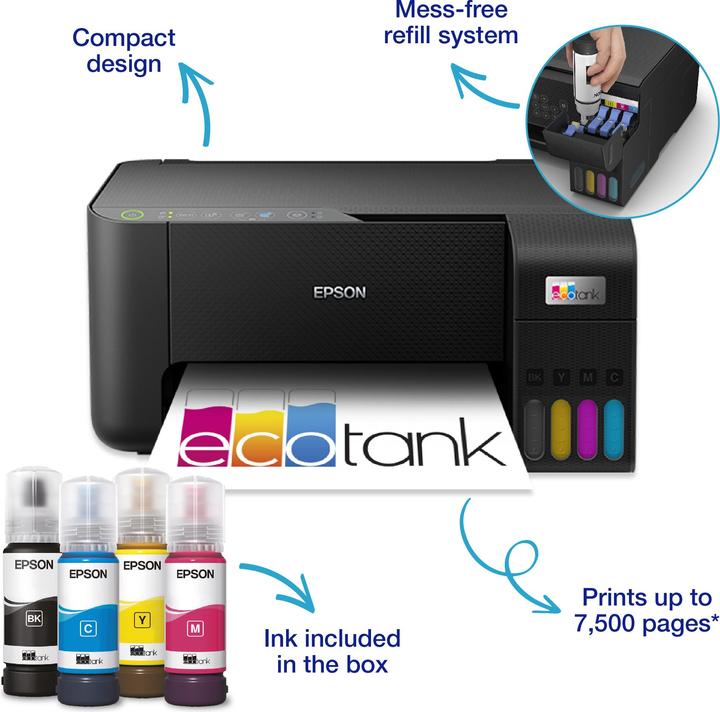 Image du produit Epson EcoTank ET-2814 (Réservoir d'encre, Couleur)