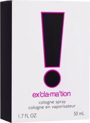 Actual product image Coty Exclamation (Eau de cologne, 50 ml)