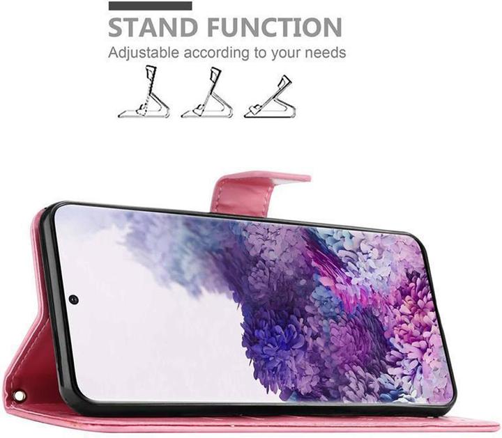 Actual product image Cadorabo Flower Book Cover (Samsung Galaxy S20)