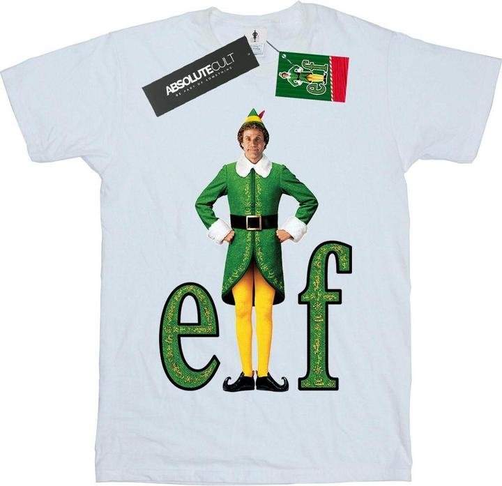 Actual product image Elf Boys Buddy Logo T-Shirt (128)