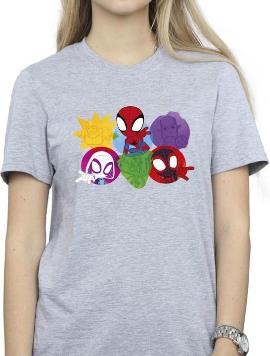 Produktbild Spidey And His Amazing Friends Faces TShirt (4XL)