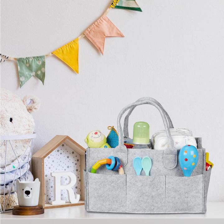 Actual product image Relaxdays Baby Diaper Caddy