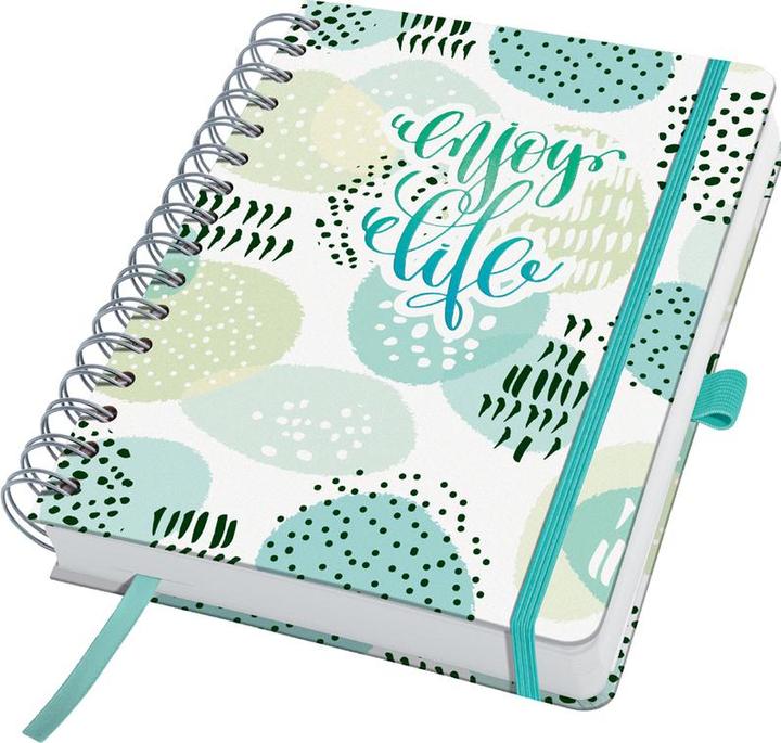 Sigel Bullet Journal Buchkalender Jolie "Mint Inspiration" (168 x 215 mm, Englisch)