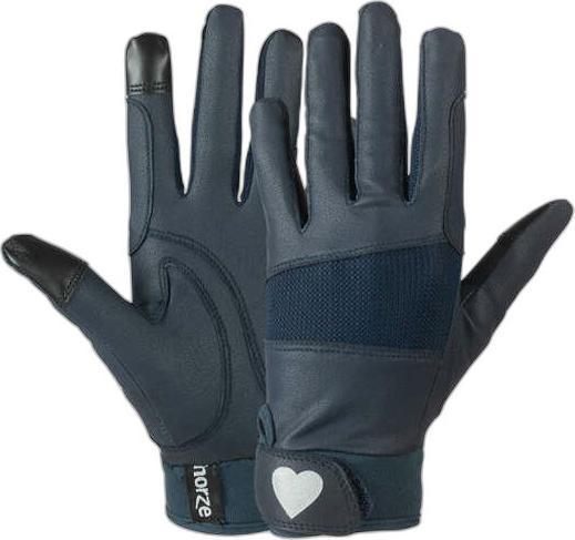 Produktbild Horze Handschuhe mit glitzerndem Herzaufdruck Kind (6)