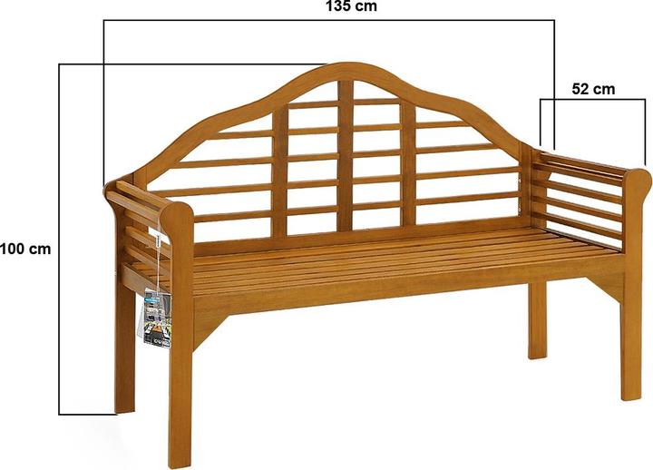 Produktbild Casaria Gartenbank
