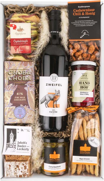 Geschenkkörbe CH Swiss delicacies" gift basket