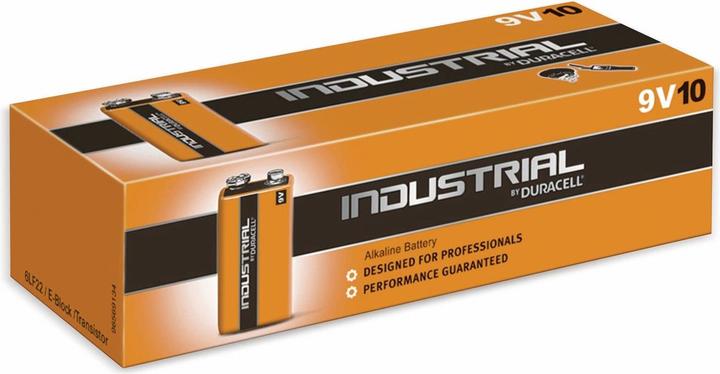 Immagine prodotto Duracell Pile Procell (10 pz., 9V Block, 673 mAh)