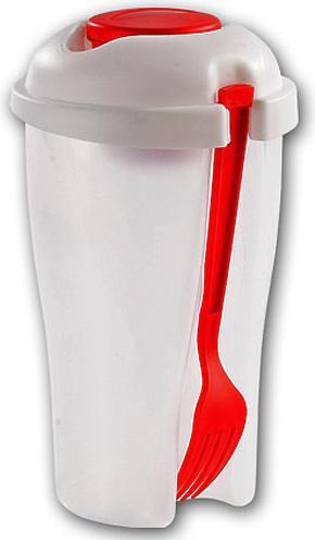 Produktbild Rosenstein & Söhne Salat-to-go-Becher mit Dressingbehälter & Gabel