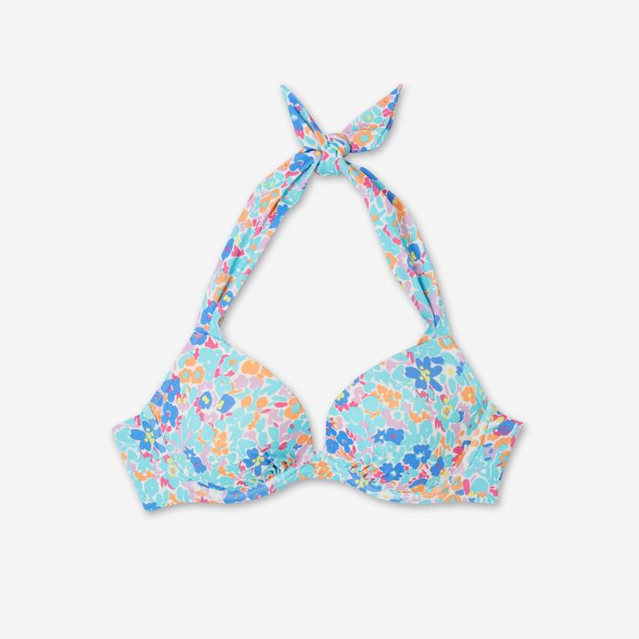 Produktbild Olaian Bikini-Oberteil Surfen Damen Push-Up Elena Prairie mehrfarbig (80 E)