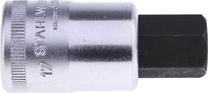 Actual product image Stahlwille Internal hexagon socket bit insert (17 mm)