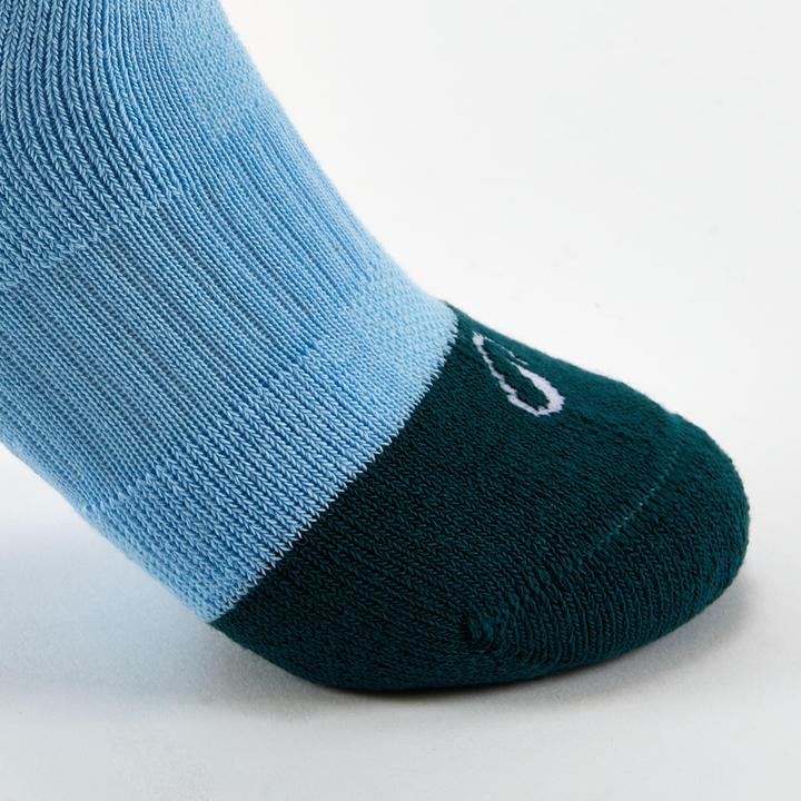 Produktbild Decathlon Kids' High Sports Socks RS 500 Tri-Pack - White/Blue (31, 34)