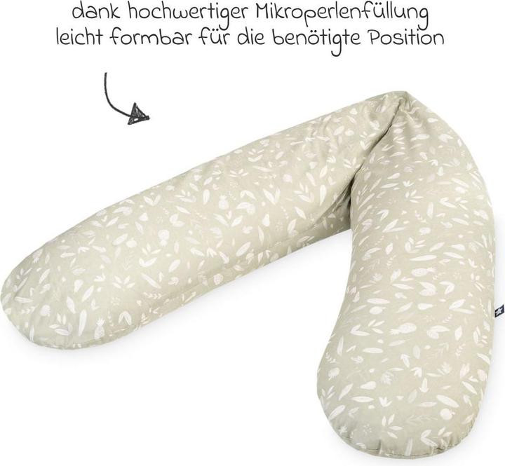 Image du produit Julius Zöllner Coussin d'allaitement Jersey Tropic 190 cm (190 cm)