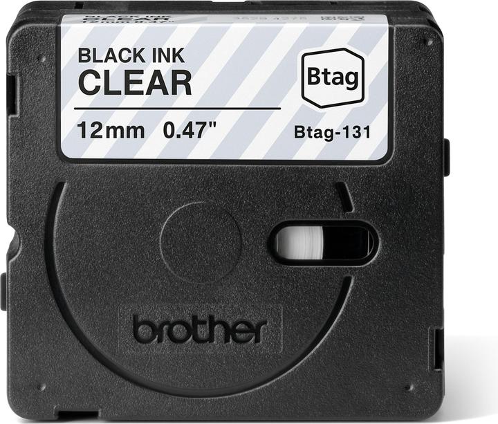 Actual product image Brother Btag (1.20 cm, Transparent)