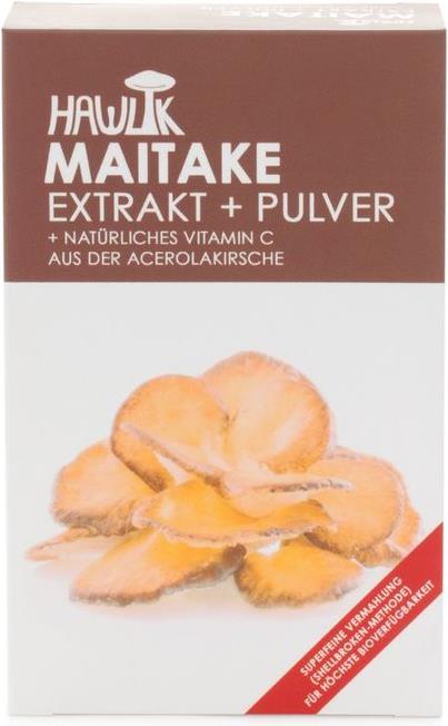 Produktbild Hawlik Maitake Extrakt + Pulver Kapsel (60 Stück, Kapseln, 57 g)