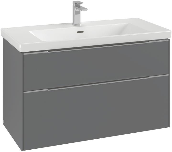Produktbild Villeroy & Boch Subway 3.0, 973x576x478mm, Waschbeckenunterschrank, 2 Auszüge, C570L2