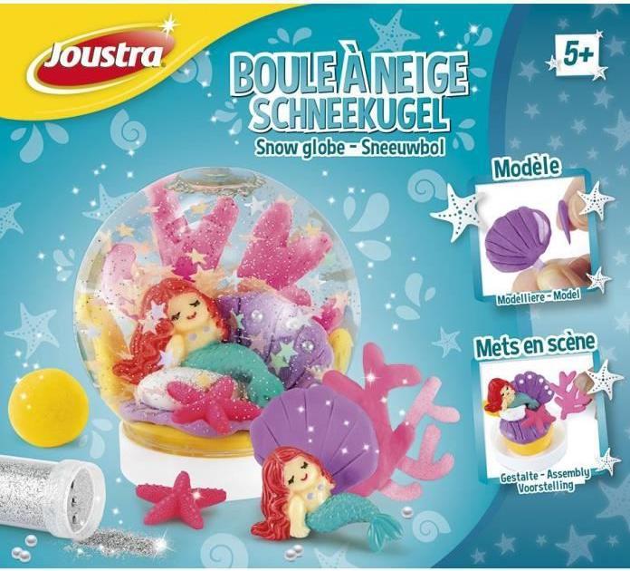 Produktbild Helit J41727 Kreativ-und Bastel-Set Schneekugel-Meerjungfrau-eigene Schnukugel mit Unterwass
