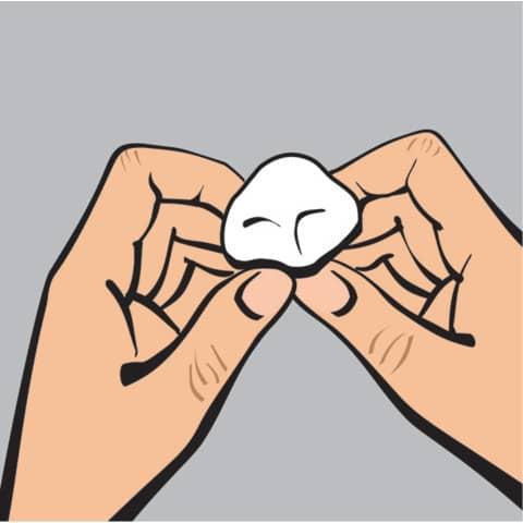 Actual product image UHU Adhesive pads patafix transparent
