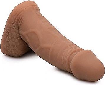 Actual product image XR Brands Large Bulge Packer Dildo - 6.5" Medium