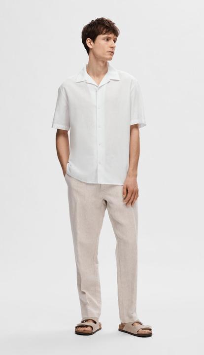 Produktbild Slhrelaxnew-Linen Shirt Ss Resort (L)