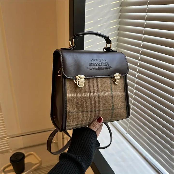 Only-Bags.Store Vintage Aktentasche Rucksack, Sommer Mode vielseitig Freizeit Umhängetasche