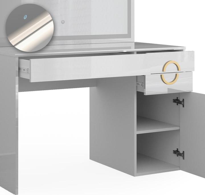 Image du produit Vicco Adela avec éclairage (115 x 55 x 76.5 cm)