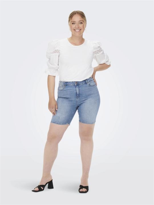 Produktbild Only Curvy CARLaola Reg Destroyed Jeansshorts (52)