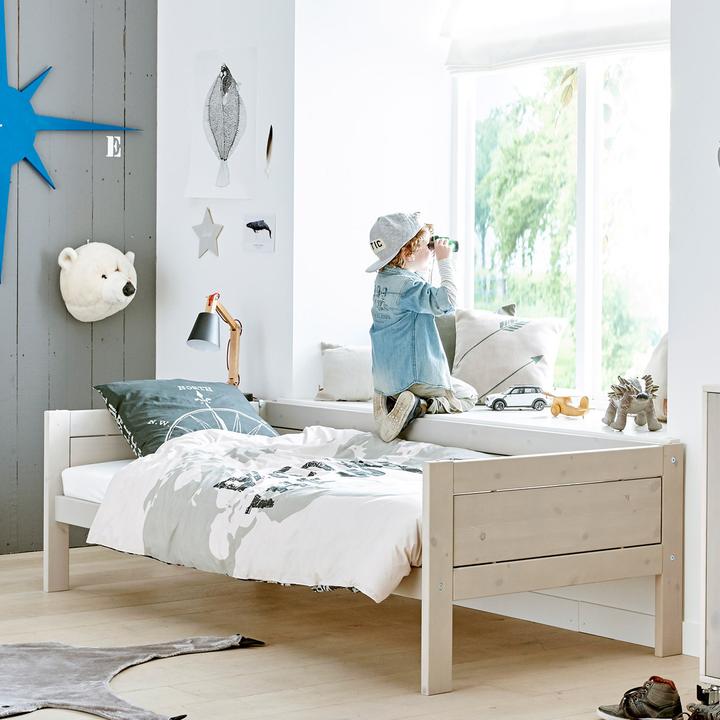 Produktbild Lifetime Kidsrooms Kinderbett Kinderzimmer Basisbett Adventure mit Roll Lattenrost (90 x 200 cm)